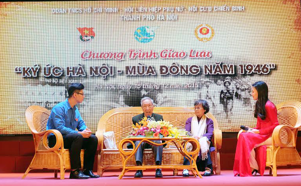 Hà Nội tổ chức chương trình giao lưu “Ký ức Hà Nội – Mùa đông năm 1946”