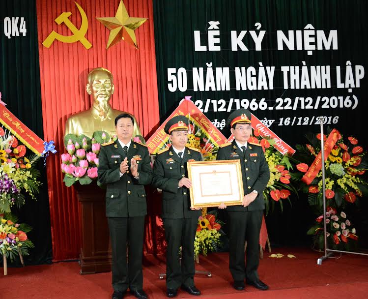 Bảo tàng Quân khu 4 kỷ niệm 50 năm ngày thành lập