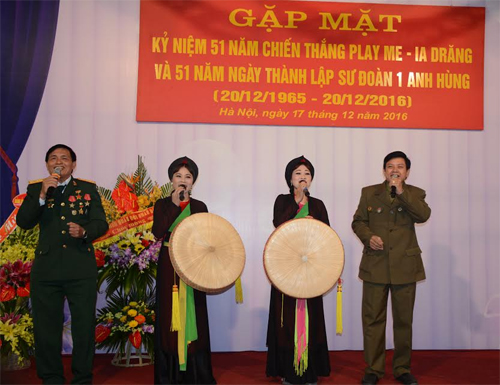 Sư đoàn 1 Quân giải phóng miền Nam Việt Nam gặp mặt truyền thống