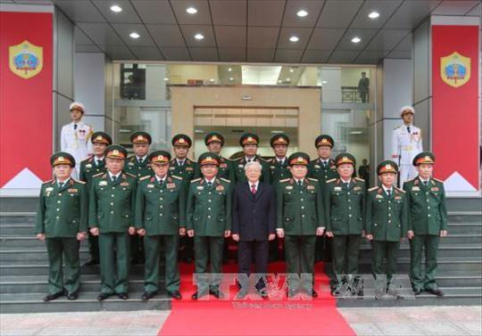 Tổng Bí thư Nguyễn Phú Trọng thăm, làm việc với Tổng cục II – Bộ Quốc phòng