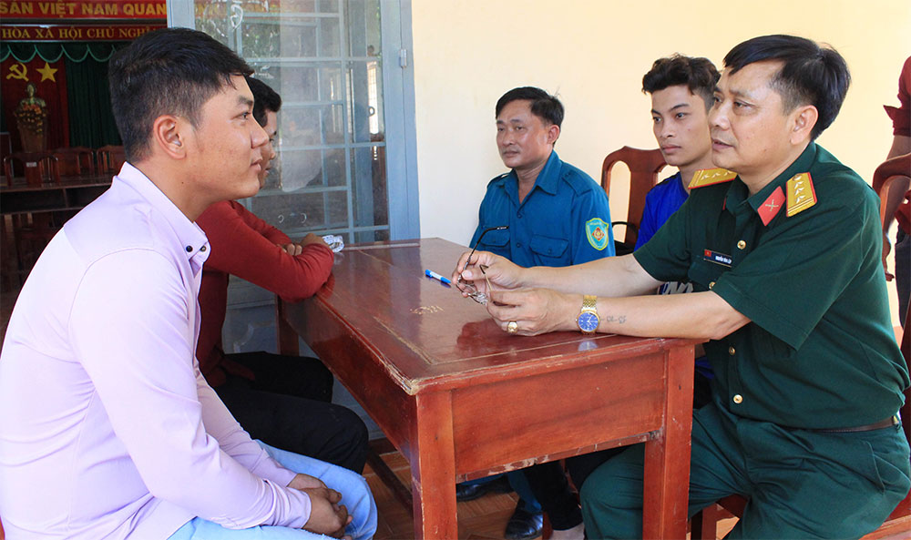 Coi trọng tuyên truyền, vận động thanh niên nhập ngũ
