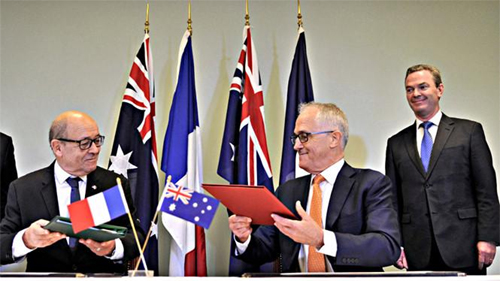 “Hợp đồng quốc phòng thế kỷ” giữa Ô-xtrây-li-a và Pháp