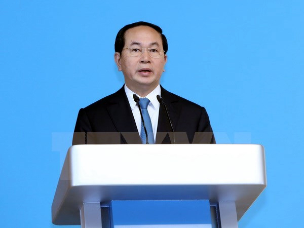 Chủ tịch nước Trần Đại Quang: Tiếp tục chủ động, kiên định trong chặng đường phía trước

