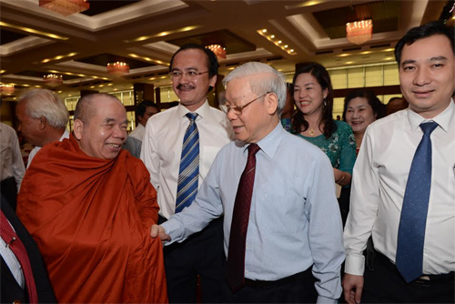 Tổng Bí thư Nguyễn Phú Trọng dự Hội nghị Ủy ban Trung ương MTTQ Việt Nam lần thứ 6 (khóa VIII)