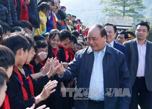 Thủ tướng Chính phủ thăm và làm việc tại tỉnh Cao Bằng
