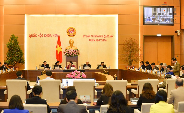 Ủy ban Thường vụ Quốc hội cho ý kiến về dự án Luật Quản lý ngoại thương