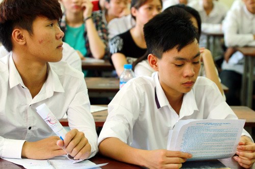 Bộ GD-ĐT công bố 14 đề thi thử nghiệm kỳ thi THPT quốc gia 2017