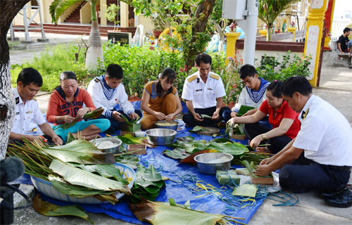 Tết nồng ấm ở Trường Sa!