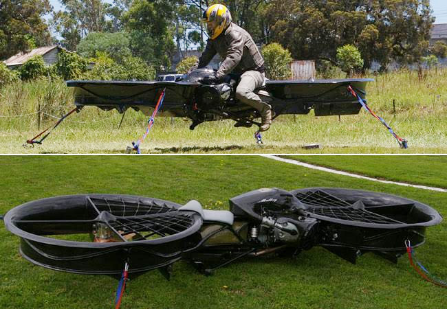 Quân đội Mỹ phát triển mẫu mô-tô bay vận chuyển hàng tiếp tế
