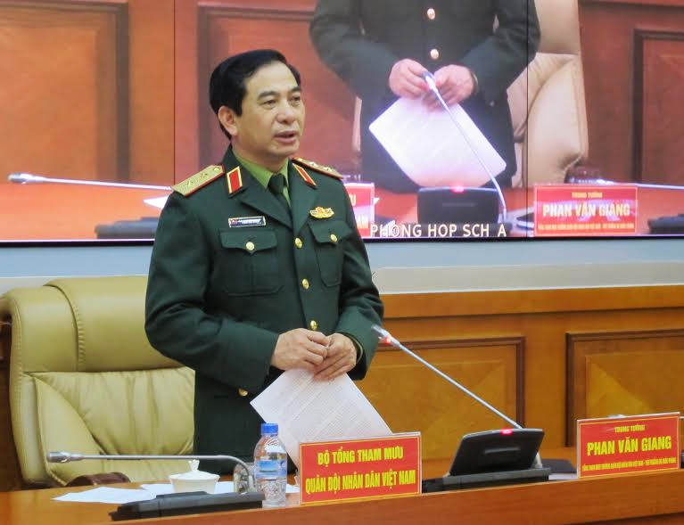 Tổng Tham mưu trưởng chủ trì giao ban trực tuyến toàn quân
