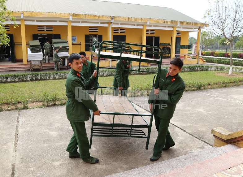 Lữ đoàn Công binh 575 (Quân khu 1) sẵn sàng đón nhận chiến sĩ mới