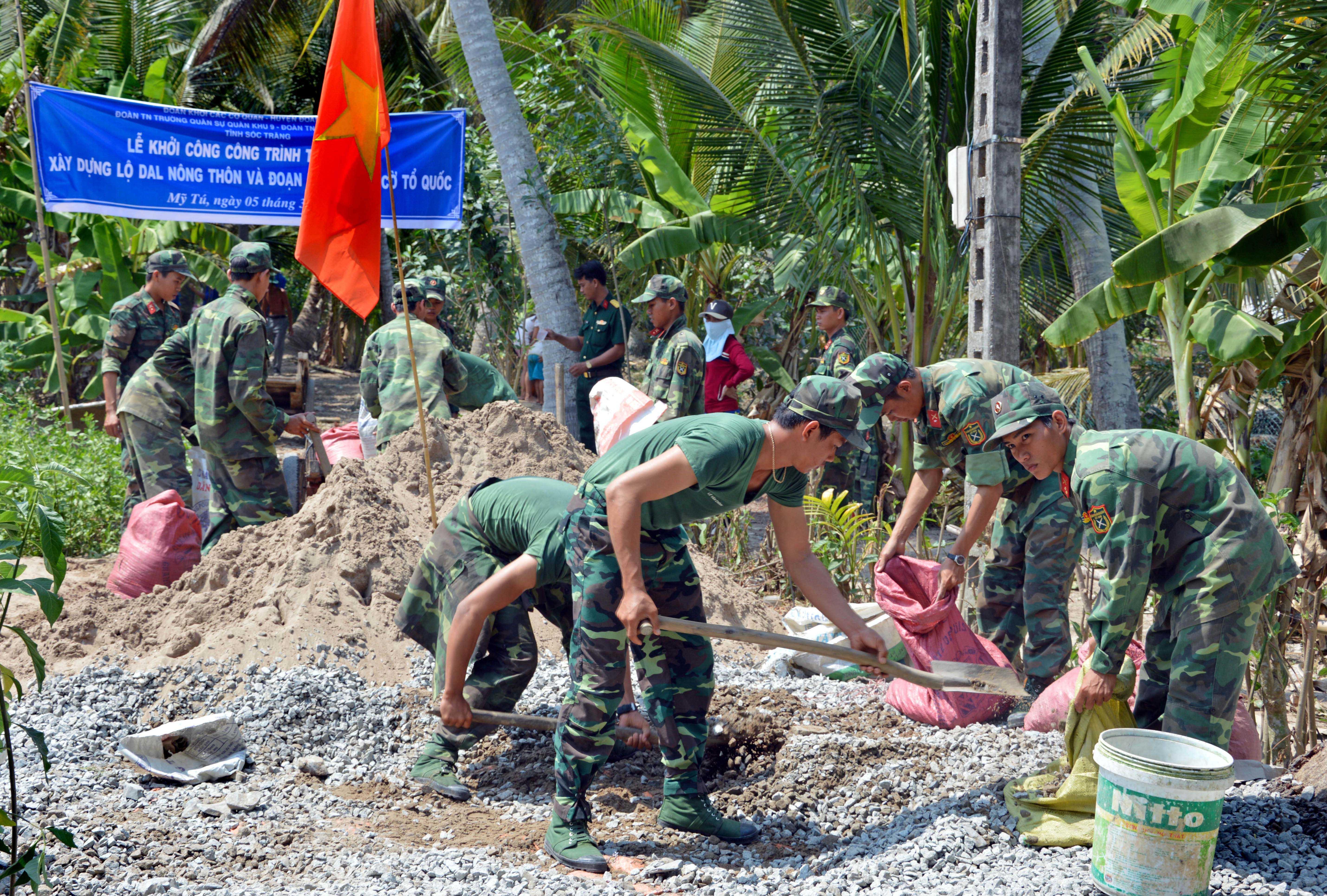 Góp sức xây dựng nông thôn mới ở Sóc Trăng