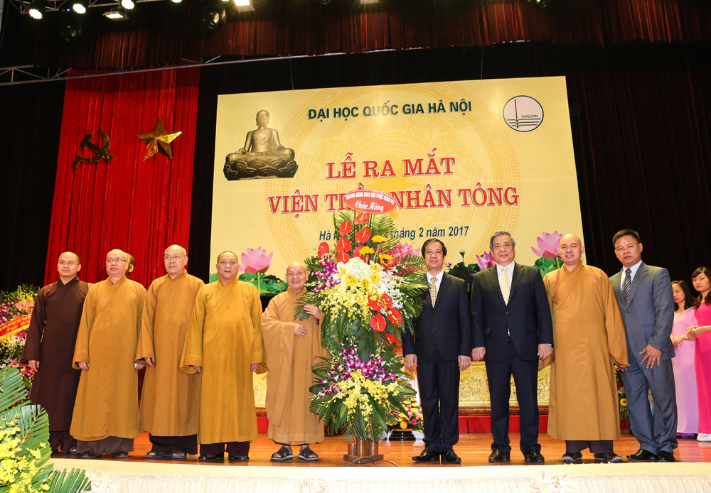 Lễ công bố Quyết định thành lập Viện Trần Nhân Tông