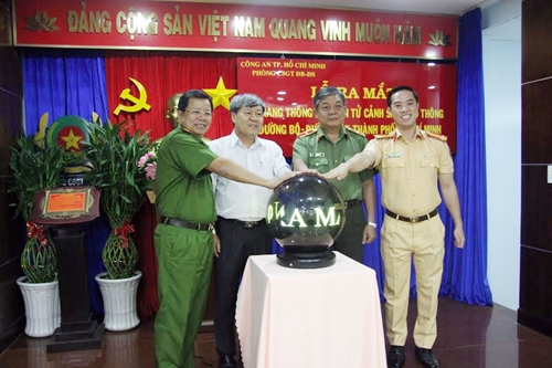 Lực lượng Cảnh sát giao thông TP Hồ Chí Minh ra mắt trang thông tin điện tử
