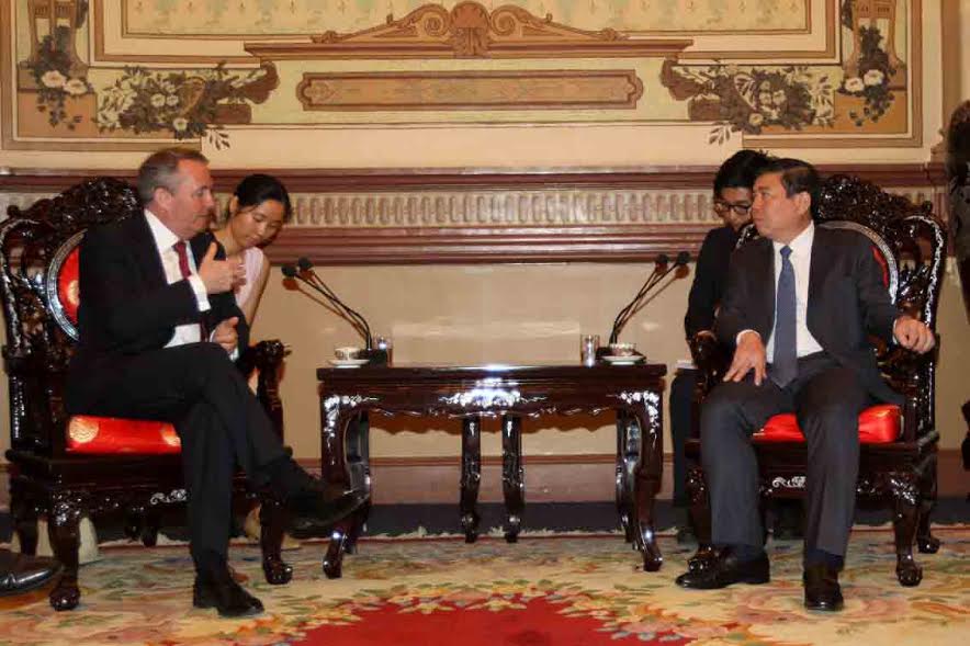 Vương quốc Anh sẵn sàng hỗ trợ TP Hồ Chí Minh xây dựng chính quyền điện tử và đô thị thông minh
