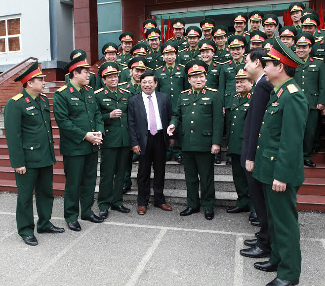 Đại tướng Ngô Xuân Lịch thăm, kiểm tra tại Sư đoàn 341 và Bộ CHQS tỉnh Nghệ An (Quân khu 4)