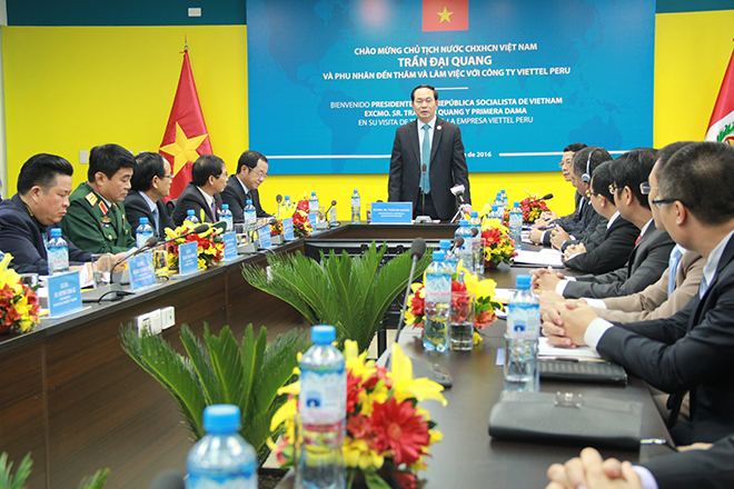 Chủ tịch nước Trần Đại Quang: 