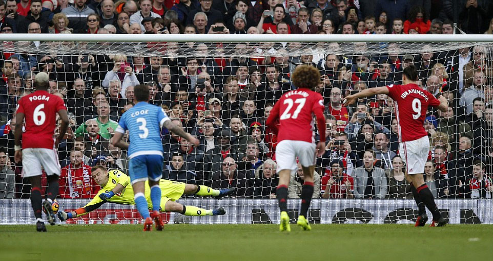 MU chia điểm cùng Bournemouth