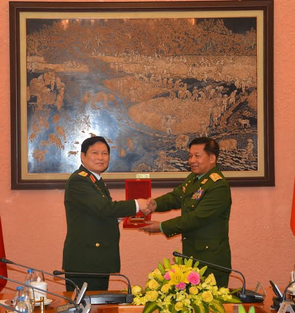 Tổng Tư lệnh Các lực lượng vũ trang Myanmar thăm hữu nghị chính thức Việt Nam
