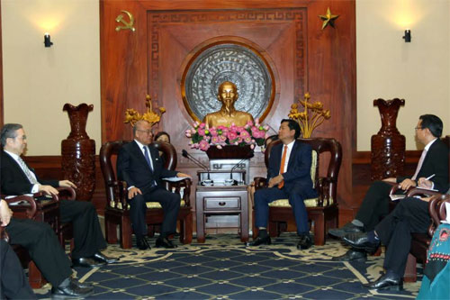 Lãnh đạo TP Hồ Chí Minh tiếp Cố vấn đặc biệt Liên minh Nghị sĩ Hữu nghị Việt – Nhật
