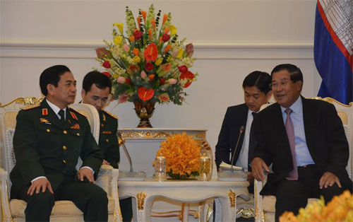 Tăng cường hợp tác quốc phòng góp phần thúc đẩy quan hệ truyền thống Việt Nam-Campuchia