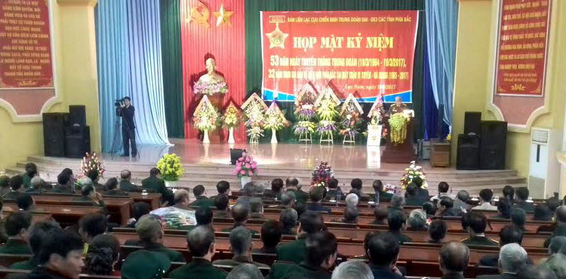 Họp mặt kỷ niệm 53 năm Ngày truyền thống Trung đoàn 568