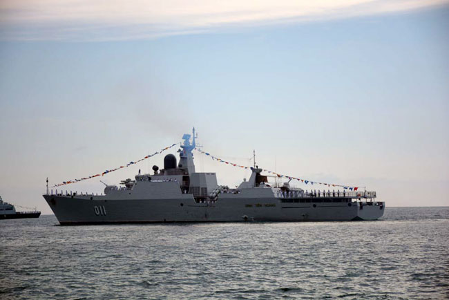 Tàu Hải quân Việt Nam tham gia Duyệt binh tàu quốc tế tại Langkawi