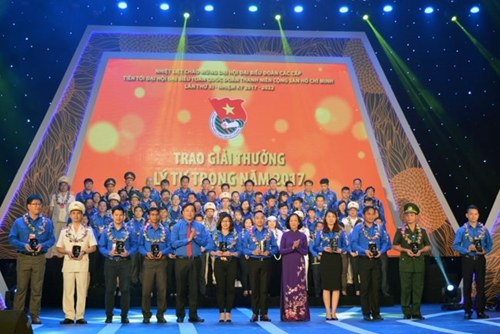 Trung ương Đoàn TNCS Hồ Chí Minh tổ chức Lễ kỷ niệm và trao giải thưởng Lý Tự Trọng năm 2017