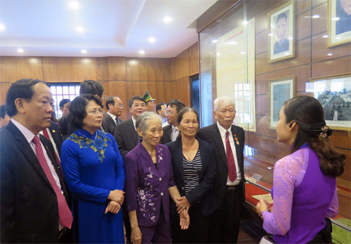 Khánh thành Khu lưu niệm Chủ tịch Hội đồng Nhà nước Võ Chí Công