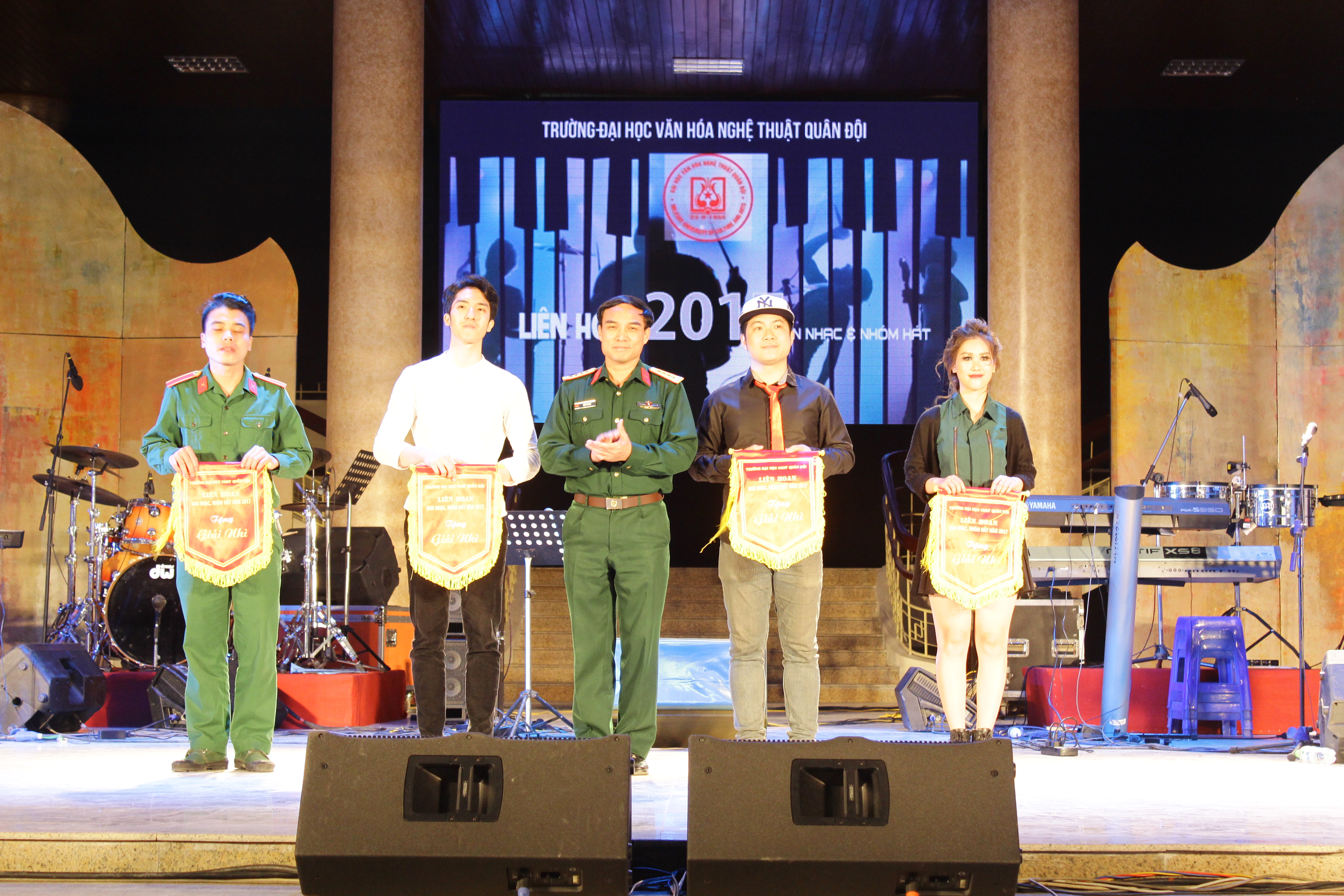Đại học Văn hóa Nghệ thuật Quân đội tổ chức thành công Liên hoan các ban nhạc và nhóm hát 2017