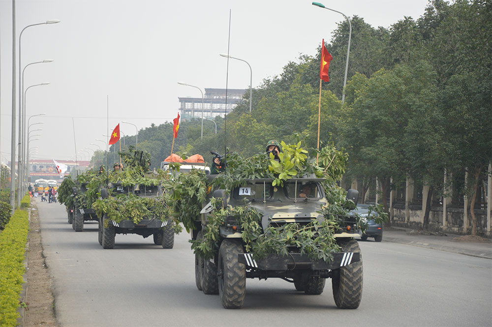 Ngày thường của LLVT Cố đô
