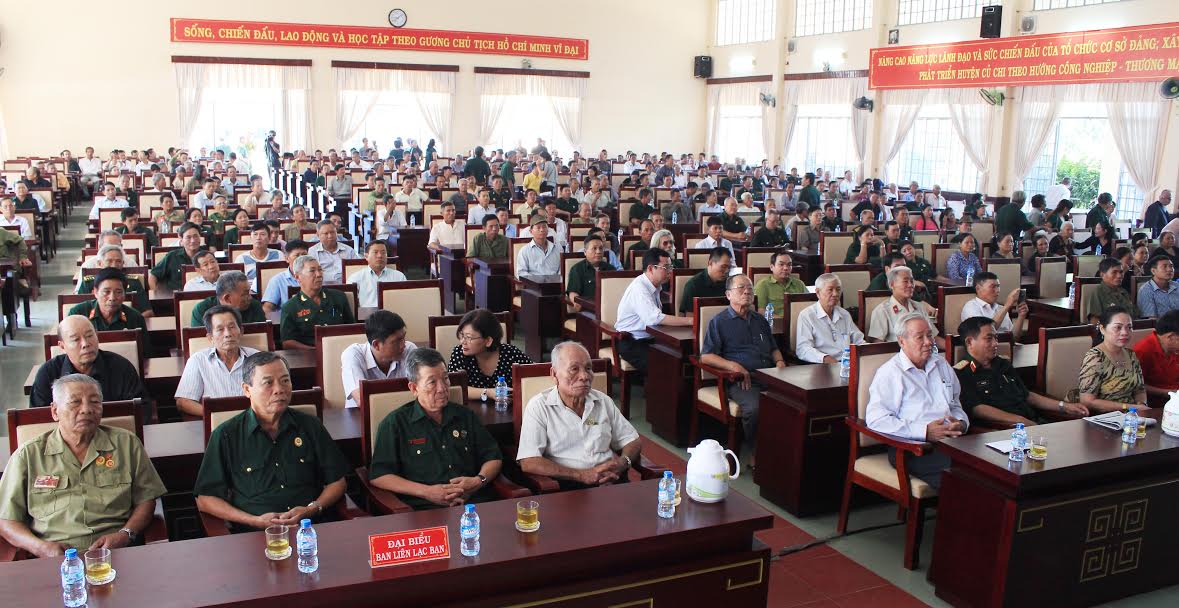 Bộ tư lệnh TP Hồ Chí Minh họp mặt truyền thống Trung đoàn Củ Chi Đất Thép
