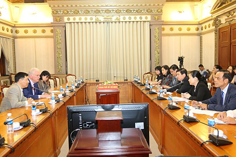 TP Hồ Chí Minh tạo điều kiện thuận lợi cho dự án xây dựng Trường Đại học Fullbright