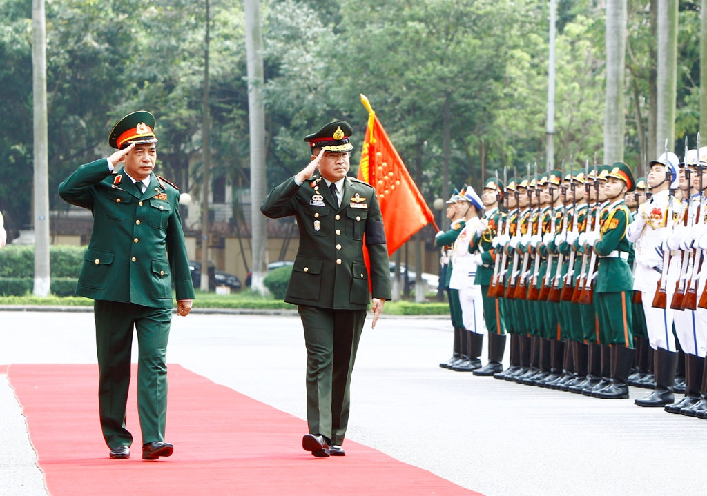 Hợp tác quốc phòng góp phần củng cố quan hệ Việt Nam-Thái Lan