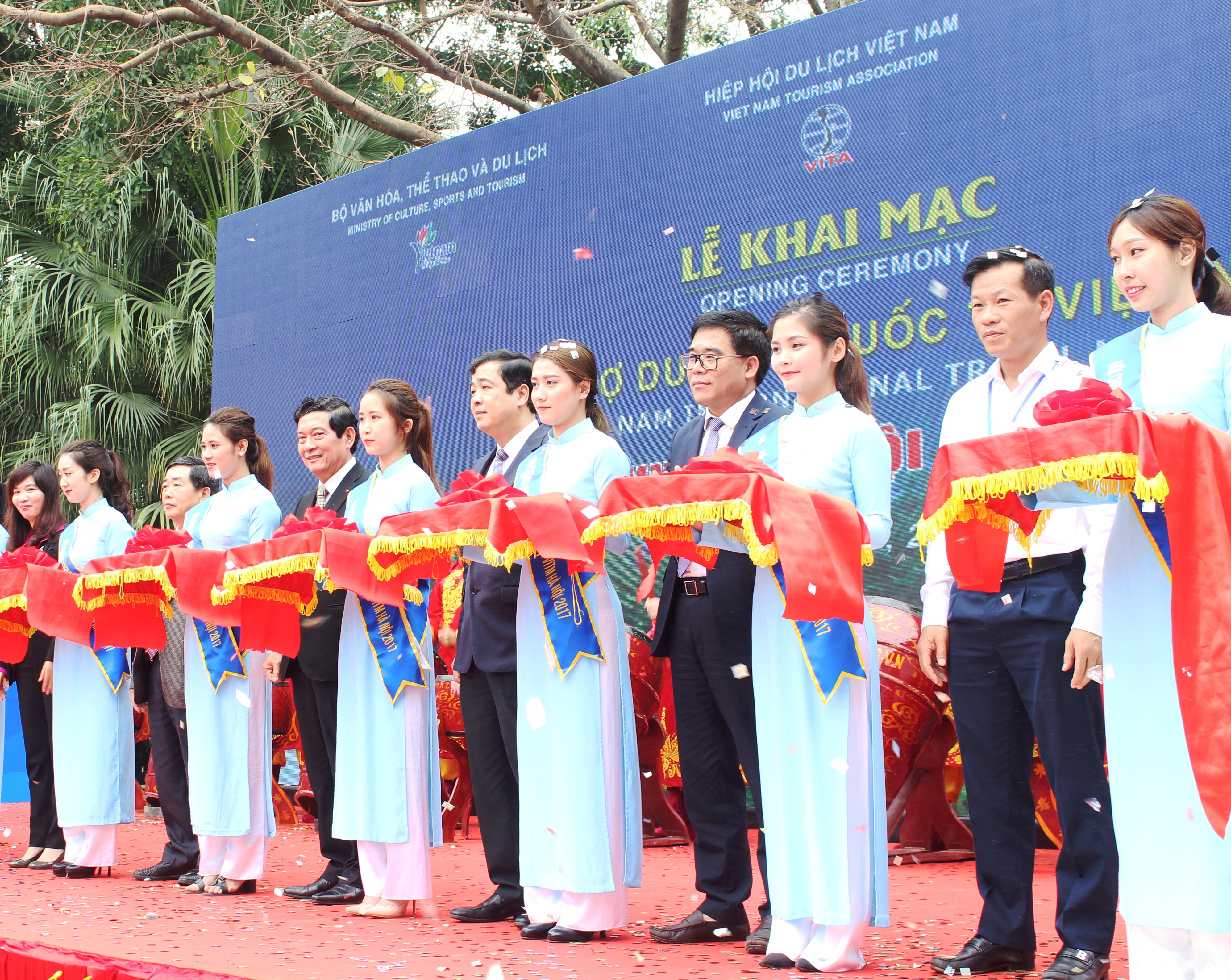 Khai mạc Hội chợ du lịch quốc tế Việt Nam- VITM Hà Nội 2017
