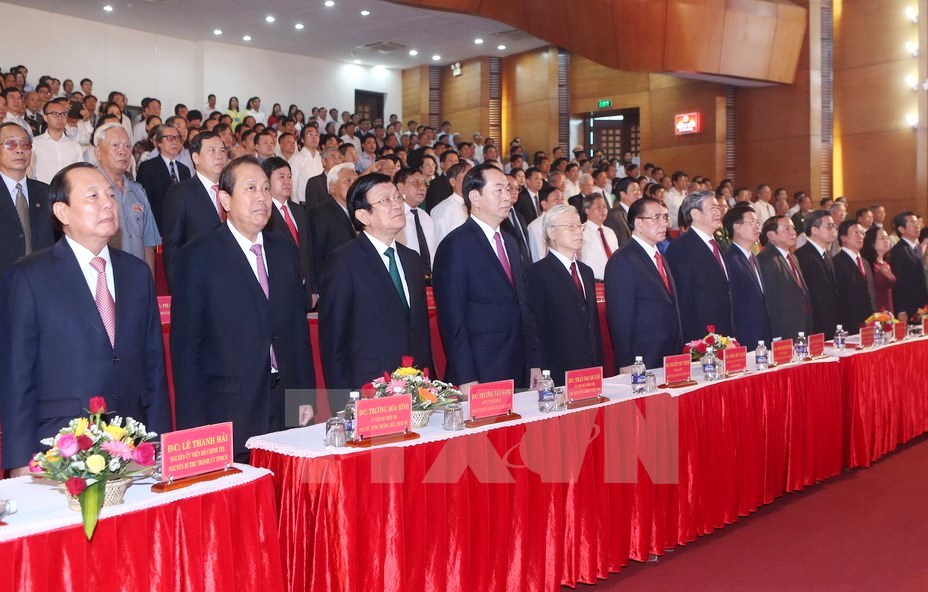 Lễ kỷ niệm 110 năm Ngày sinh Tổng Bí thư Lê Duẩn 