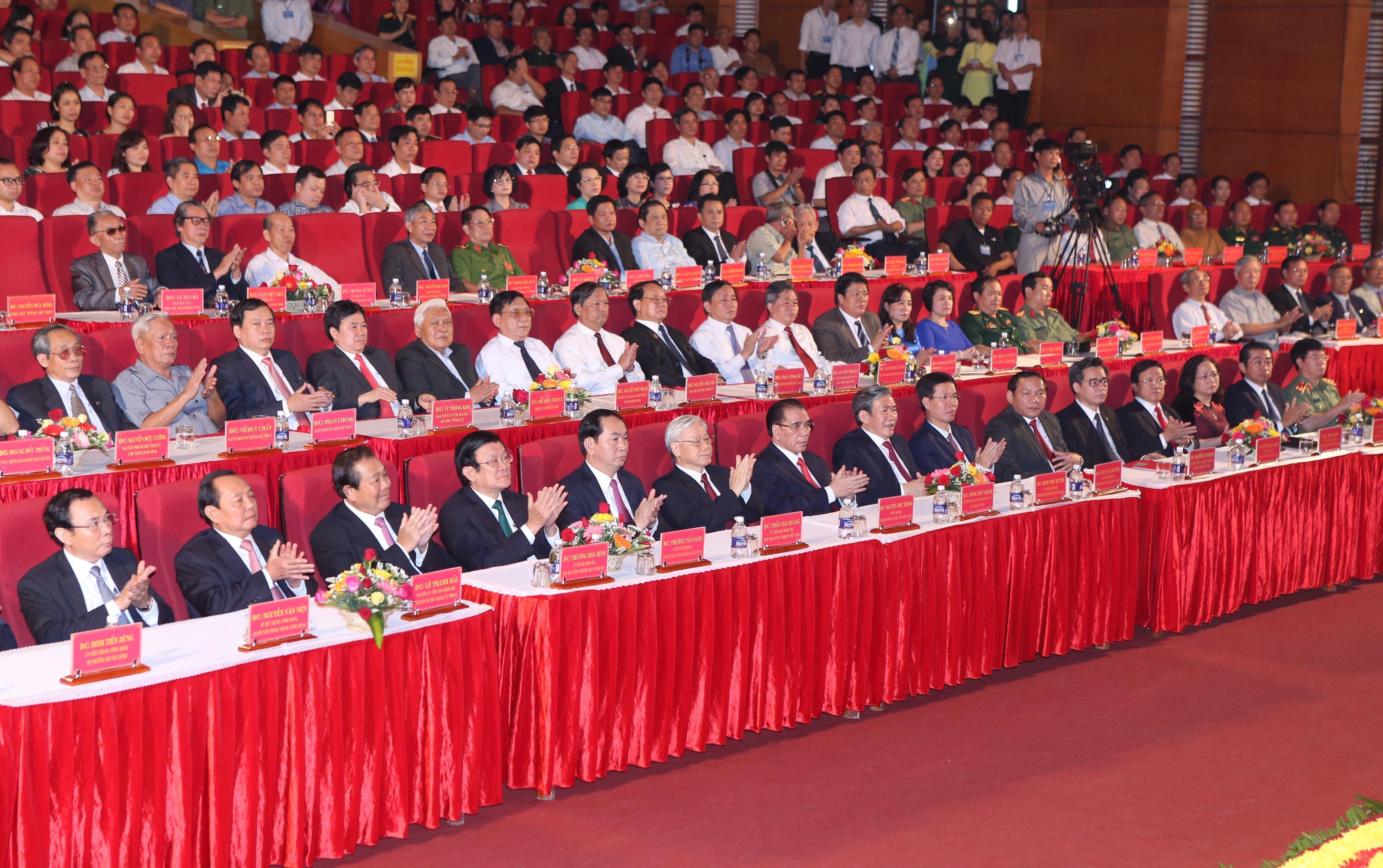 Lễ kỷ niệm 110 năm Ngày sinh Tổng Bí thư Lê Duẩn