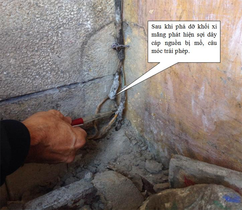 Hiểm họa từ những vi phạm trong sử dụng điện