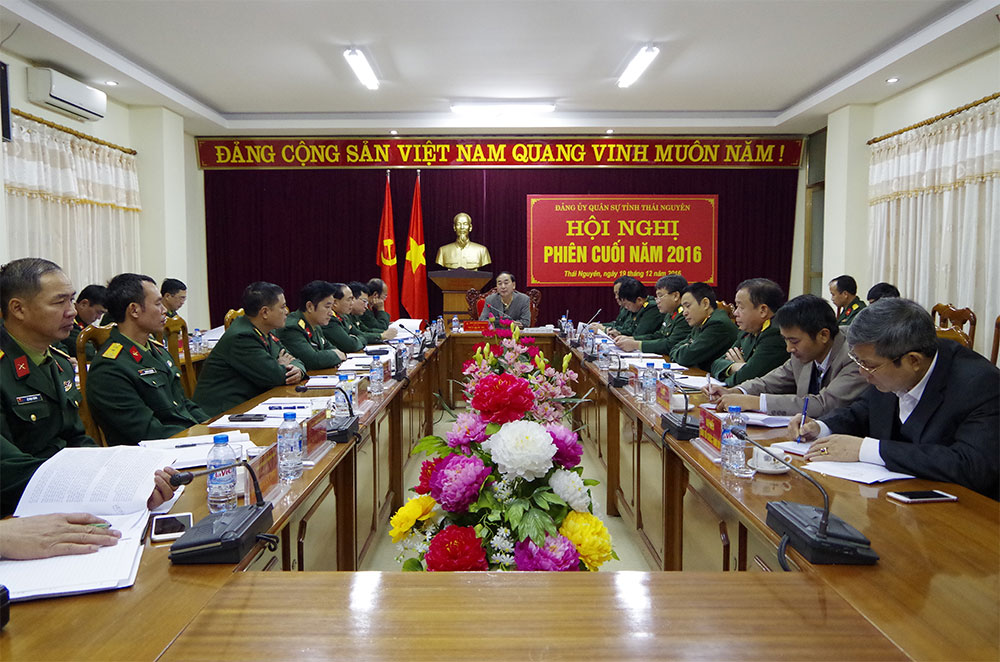 Tiếp tục xây dựng Thái Nguyên vững về quốc phòng-an ninh
