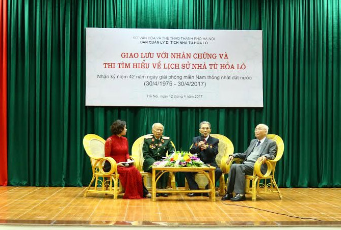 Chương trình giao lưu với nhân chứng và Thi tìm hiểu về lịch sử nhà tù Hỏa Lò
