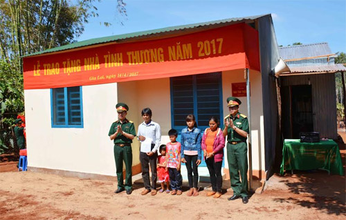 Công ty Bình Dương: Khánh thành và bàn giao ngôi nhà “Tình thương” cho vợ chồng anh Kpa Luar