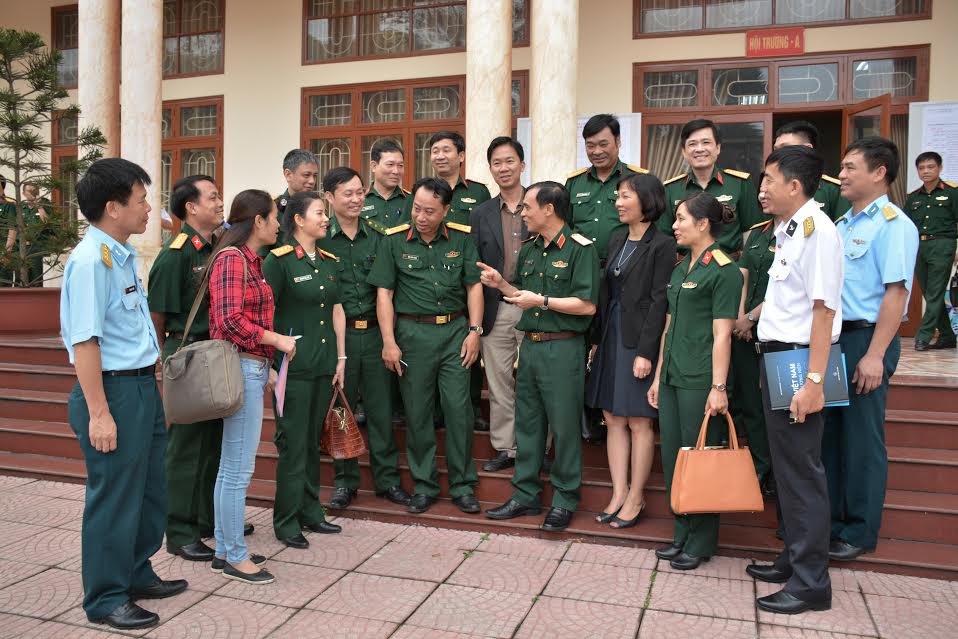 Tập huấn công tác thông tin, tuyên truyền đối ngoại quốc phòng cho cán bộ, phóng viên