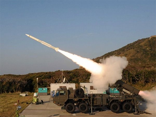 Nhật Bản đưa vào trang bị tổ hợp tên lửa phòng không mới