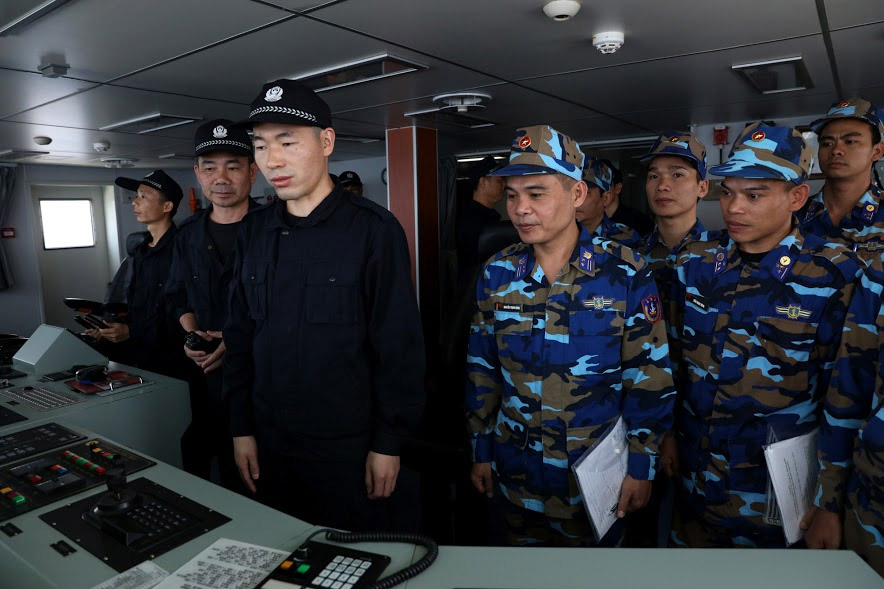 Kết thúc tốt đẹp chuyến kiểm tra liên hợp nghề cá Việt Nam - Trung Quốc lần thứ nhất năm 2017
