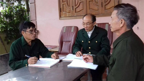 Cựu chiến binh - bí thư chi bộ “nói để dân làm, làm để dân tin”
