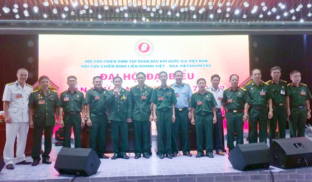 Tổ chức thành công Đại hội đại biểu Hội CCB Vietsovpetro lần thứ V
