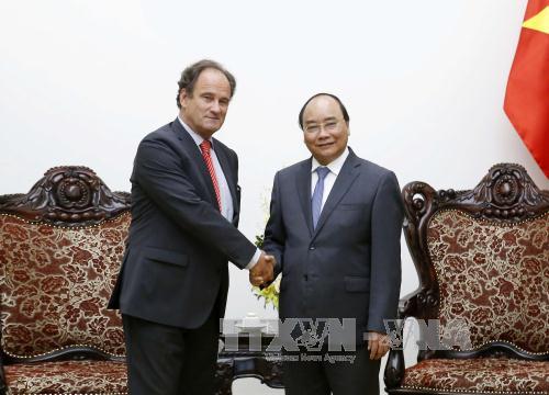 Thủ tướng Nguyễn Xuân Phúc tiếp Tổng Thư ký Tòa Trọng tài thường trực
