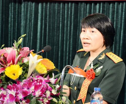 Niềm đam mê nghiên cứu khoa học của Đại úy Bùi Thị Thanh
