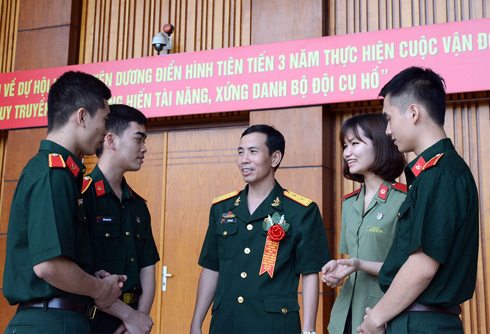 Điều tâm huyết của Trung tá Vũ Văn Bân
