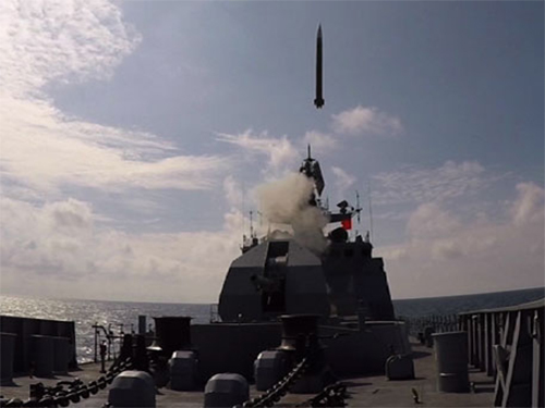 Nga công bố hình ảnh thử nghiệm “Buk Hải quân”